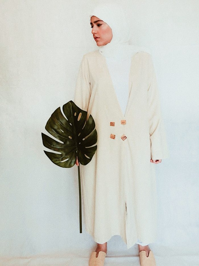 CLAY Hazel Wood Linen Jacket