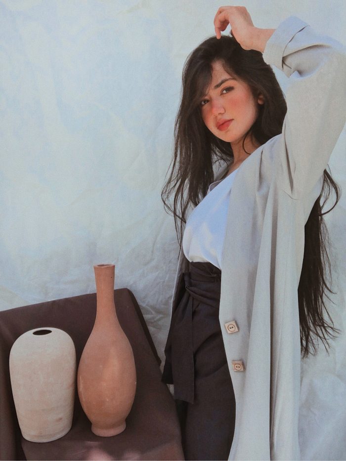 CLAY Cloud Grey Linen Jacket