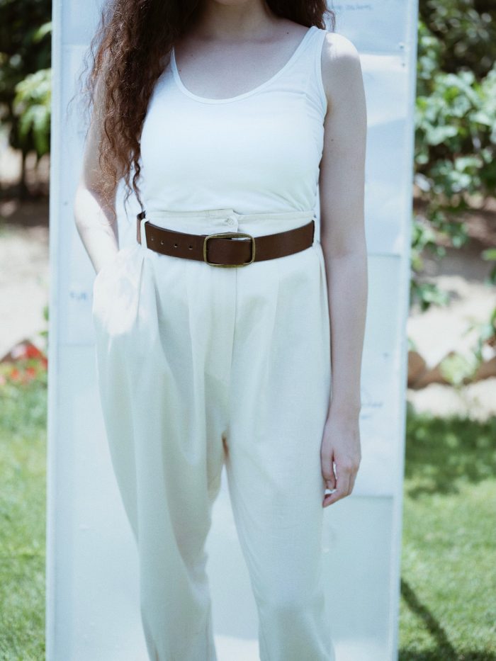 High Waist Linen Pants
