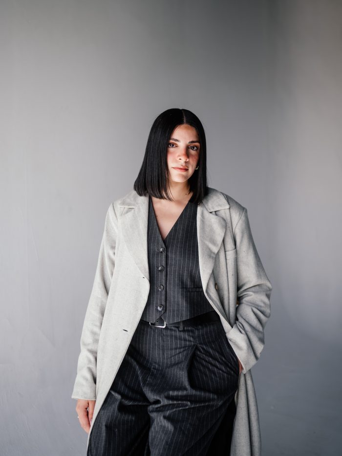 Minimal Longline Dad Coat