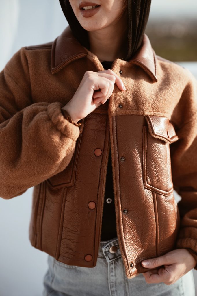 The Sherpa Jacket in Nut-Brown – CLAY