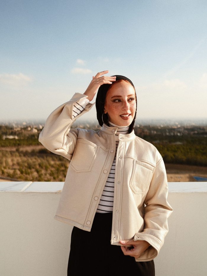 Premium Minimal Leather Jacket