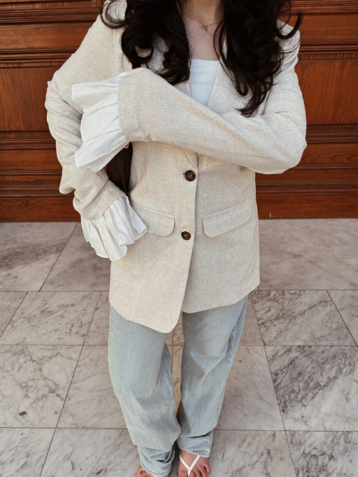 Victorian Frill Blazer